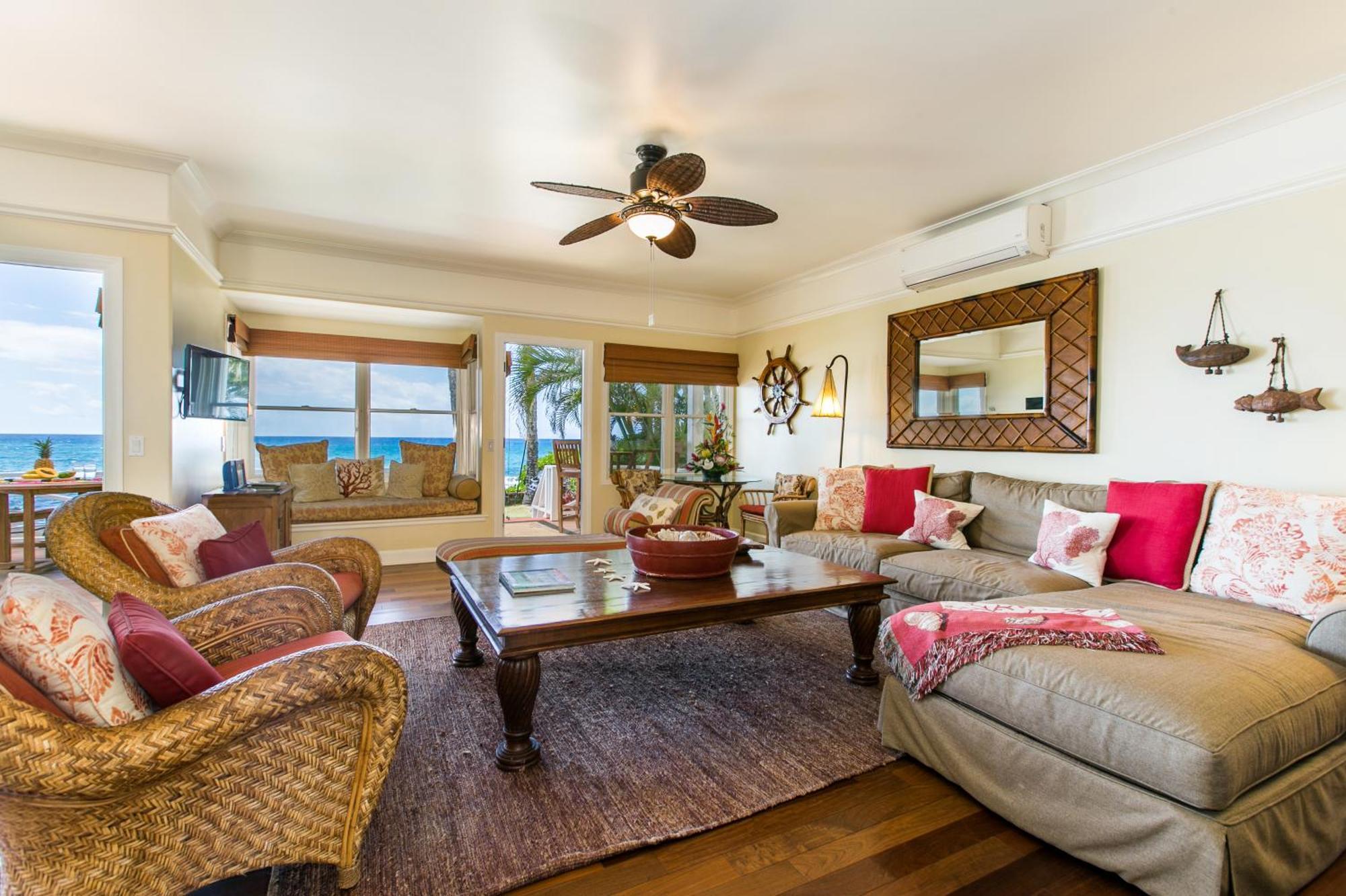 2Br Oceanfront Cottage In Poipu- Alekona Kauai Koloa Extérieur photo