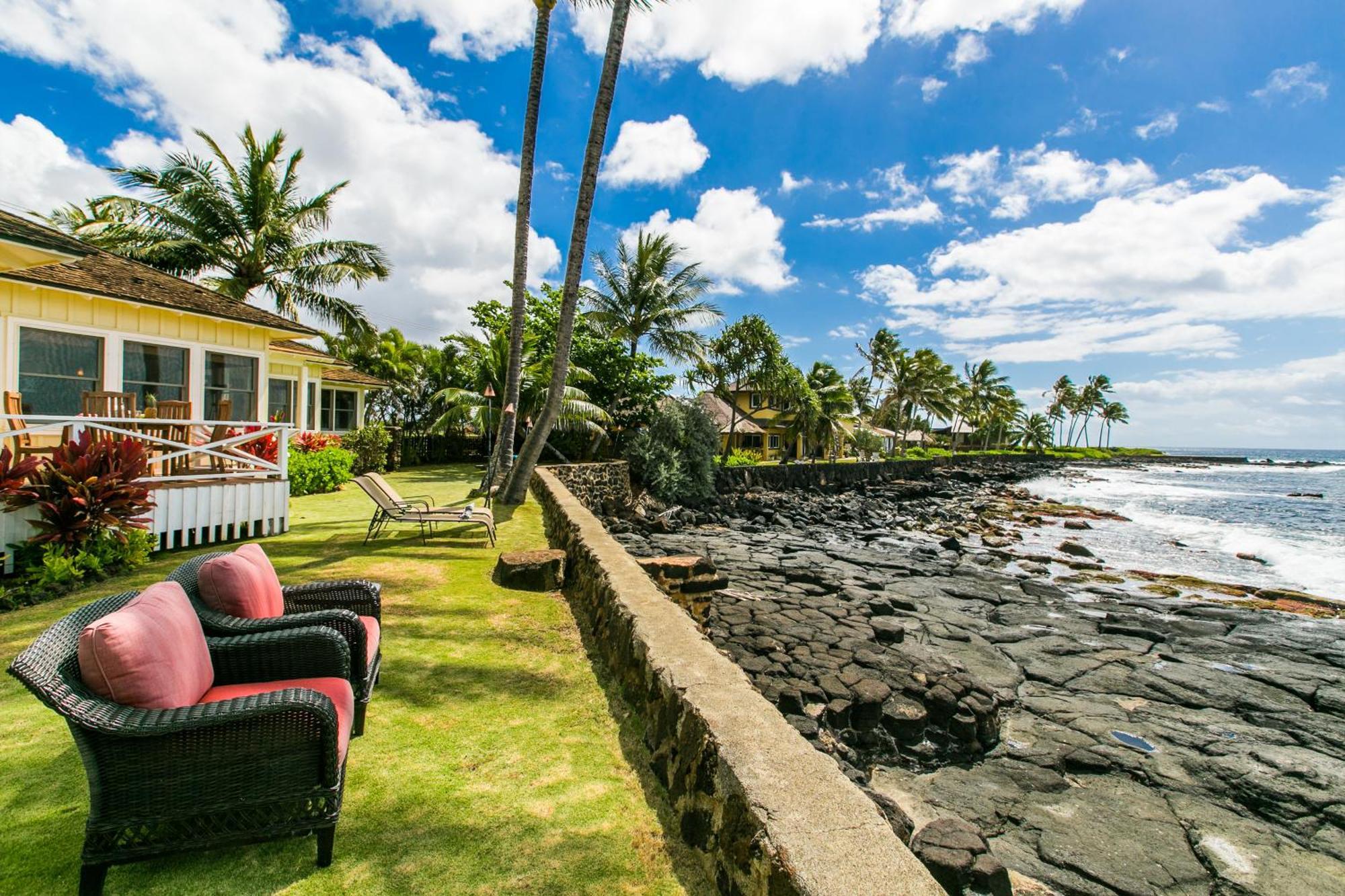2Br Oceanfront Cottage In Poipu- Alekona Kauai Koloa Extérieur photo
